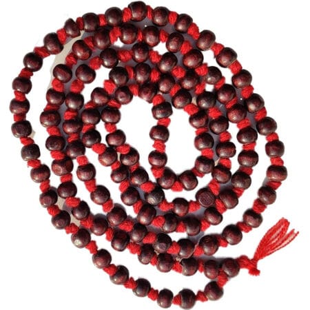 Pure Shyama Tulsi Mala with Gomukhi (108 Beads + 1)