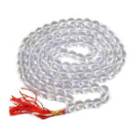 Sphatik Mala Diamond Cut Clear Beads