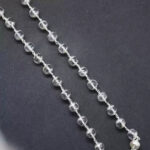 Sphatik Mala Plain Rounded Beads
